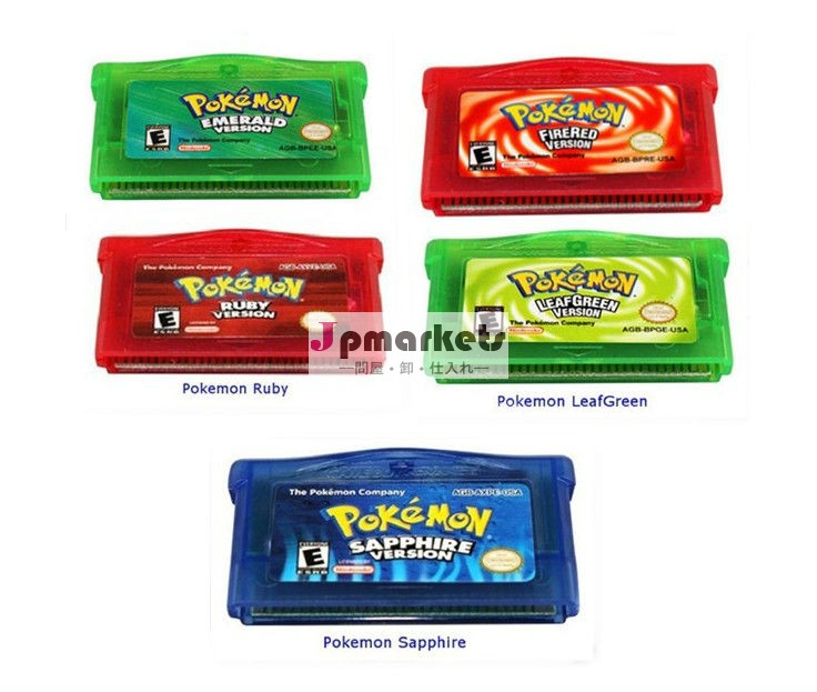 ビデオゲームカード2014年ポケモンgbasp用バージョンポケモンルビー問屋・仕入れ・卸・卸売り