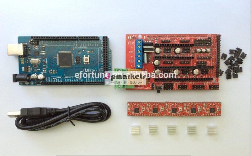 傾斜路reprap1.43dプリンタキット1個メガ2560r31pc用のスロープ1.45個stepsticka4988ステッピングモータ問屋・仕入れ・卸・卸売り