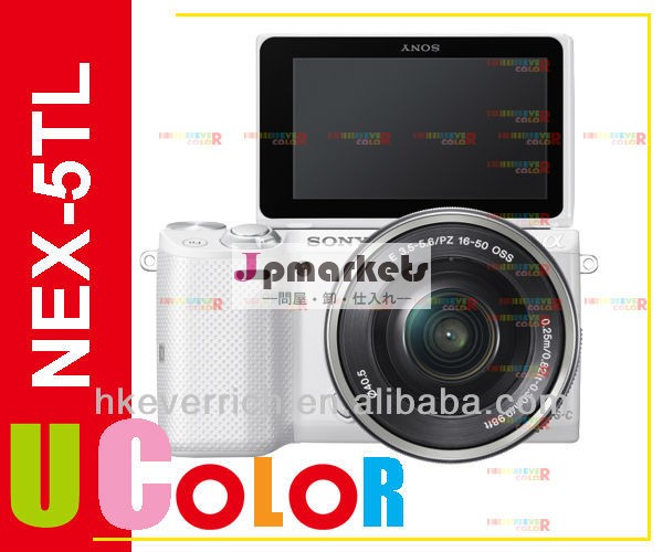 本物のソニーnex-5tlnex-5t16.1mpwホワイトデジタルカメラ/e16-50mmキット+16gb問屋・仕入れ・卸・卸売り