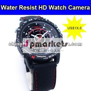 水レジスト1280*960hdaviデジタル腕時計ビデオカメラ問屋・仕入れ・卸・卸売り