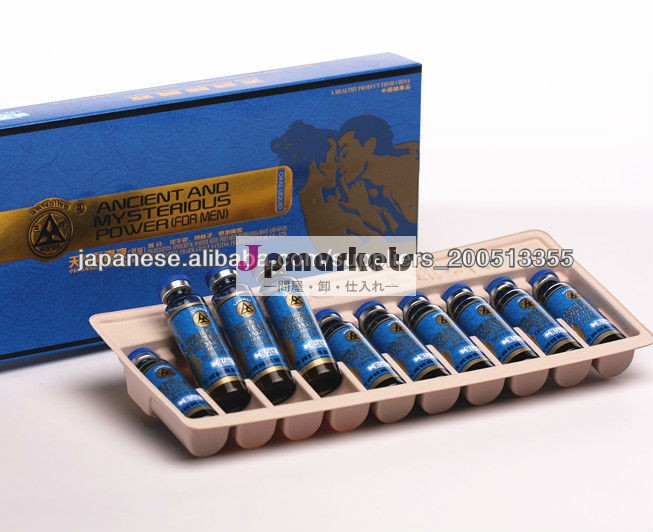 Ancient and Mysterious Power(for Men), men health care product herbal medicine, new package,10ml*10vials*60boxes問屋・仕入れ・卸・卸売り