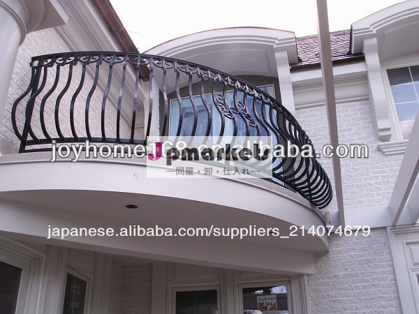 鉄のグリルのデザインバルコニー用/ironバルコニーの手すりに/写真アイアンバルコニー問屋・仕入れ・卸・卸売り