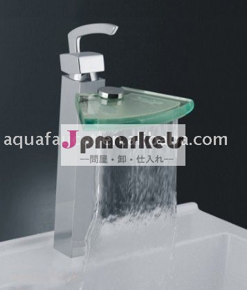 強化ガラスのバスルームの洗面器の蛇口、 ミキサー、 タップ問屋・仕入れ・卸・卸売り