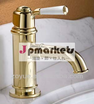 ZYB5539 2014豪華なゴールド仕上げクラシックバスルーム/洗面台の蛇口のタップ問屋・仕入れ・卸・卸売り