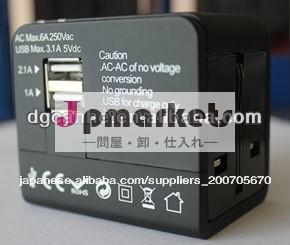 複数のプラグソケットiphone充電器5v3.1a新しいデザインのギフトアイテム中国製( ch- 158- 3)問屋・仕入れ・卸・卸売り