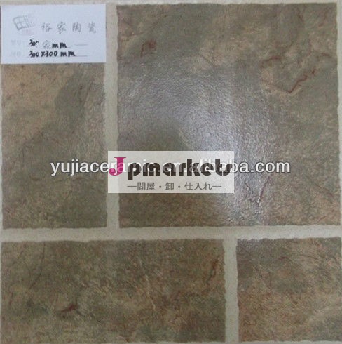 熱い販売の! 素朴なセラミックタイル、 施釉床タイル、 セラミック新tiles300*300mmyj3006問屋・仕入れ・卸・卸売り