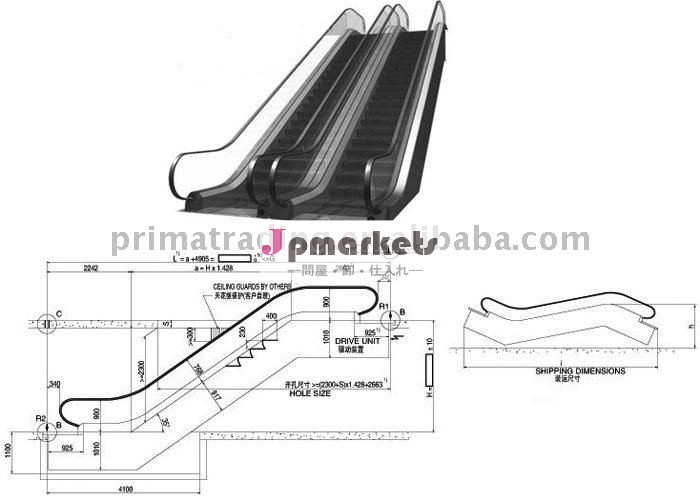 商業エスカレーターhs200-35k問屋・仕入れ・卸・卸売り