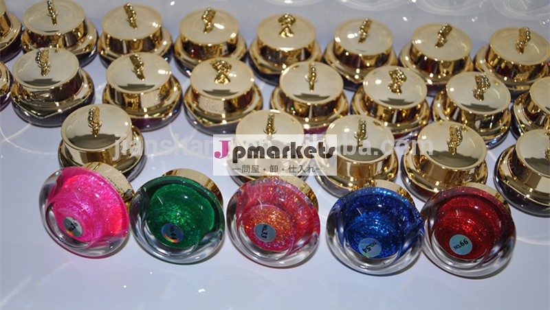 ネイルジェル2014年pilosh--- グリッターカラージェル; 工場直接15ミリリットル; 80色問屋・仕入れ・卸・卸売り
