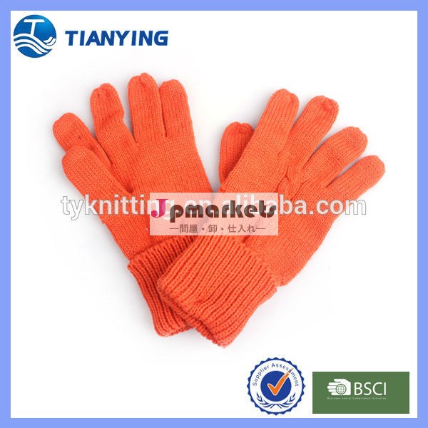 Women acrylic five fingers knitted gloves問屋・仕入れ・卸・卸売り