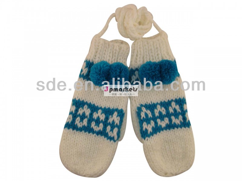 冬の指なし手袋/手袋を編む/女の子美しい手袋/暖かい手袋問屋・仕入れ・卸・卸売り