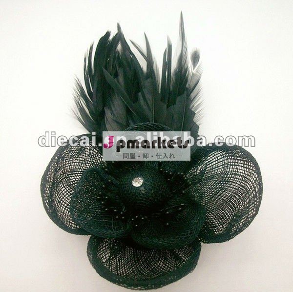 2012ファッション繊維の花のヘアアクセサリーのためのオリンピック問屋・仕入れ・卸・卸売り