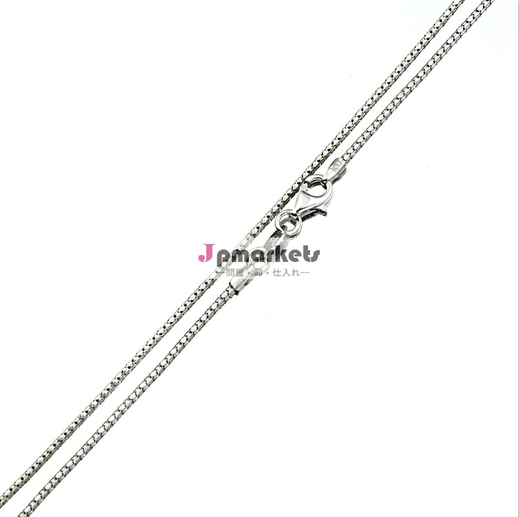 2014ファッション925シルパー精美なイタリアチャーンアクセサリージュエリー問屋・仕入れ・卸・卸売り