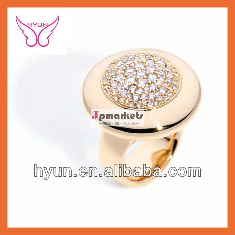 ファッションゴールド製ダイヤモンドリングシンプルring|gold卸売価格で問屋・仕入れ・卸・卸売り
