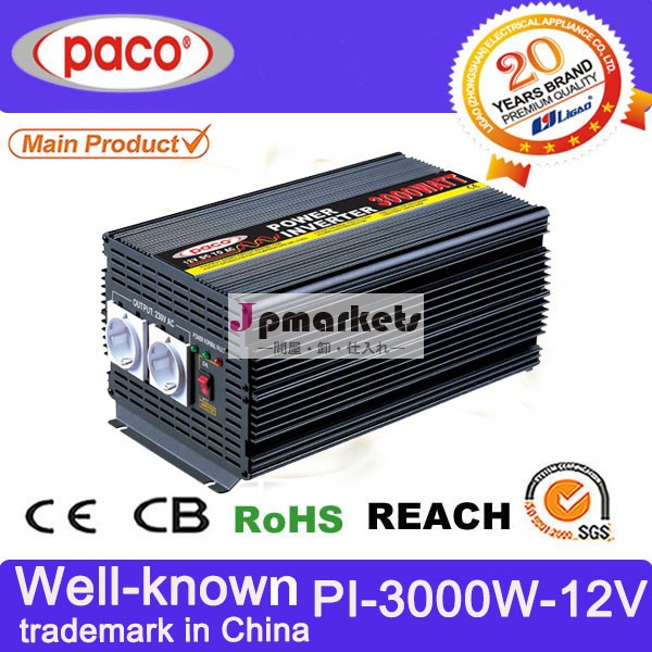 グリッドオフ12v3キロワットce認定付パワーインバーター問屋・仕入れ・卸・卸売り