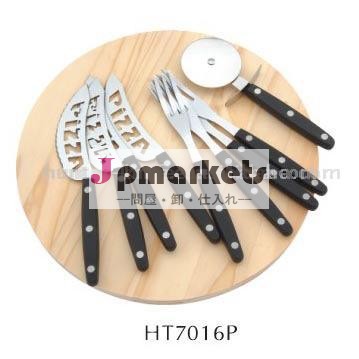 ピザ用ナイフセット- 9個まな板を使用して問屋・仕入れ・卸・卸売り
