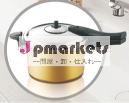 黄色のアルミ圧力鍋ボディステンレスカバー問屋・仕入れ・卸・卸売り