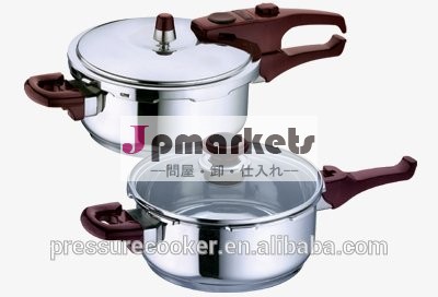 エレガントなステンレス鋼の圧力鍋使用耐久性のある家庭用調理器具問屋・仕入れ・卸・卸売り