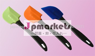 カラーシリコンスパチュラ/キッチン用品/シリコングッズ/キッチン雑貨問屋・仕入れ・卸・卸売り
