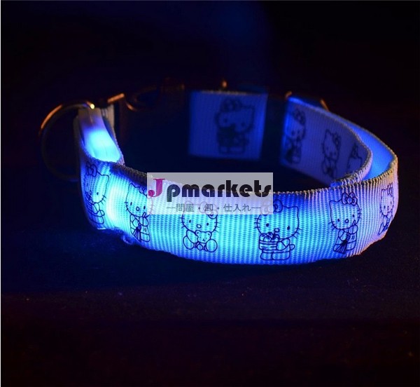 安い卸売2014年猫の首輪をledペットサプライ問屋・仕入れ・卸・卸売り