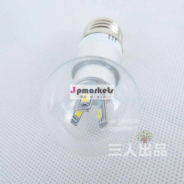 Smdledエネルギー- の電球を省エネスクリュー3we27極度の明るいled電球電球トリオ透明生産されてい問屋・仕入れ・卸・卸売り