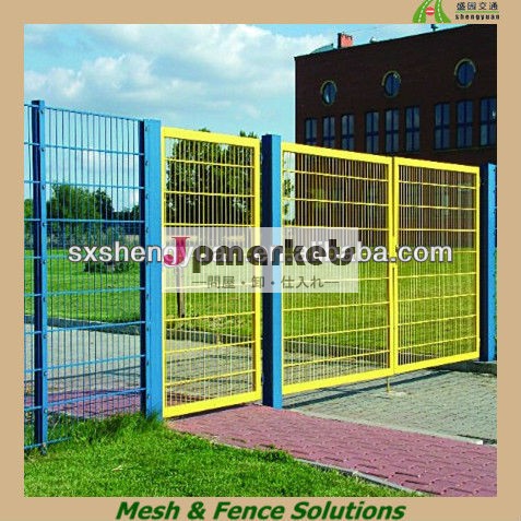 安価な工場Gateのプレハブフェンスの板を溶接問屋・仕入れ・卸・卸売り