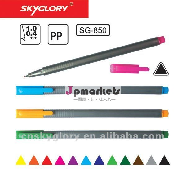 0.4 mmのペン先のサイズの三角のfinelinerのペン問屋・仕入れ・卸・卸売り