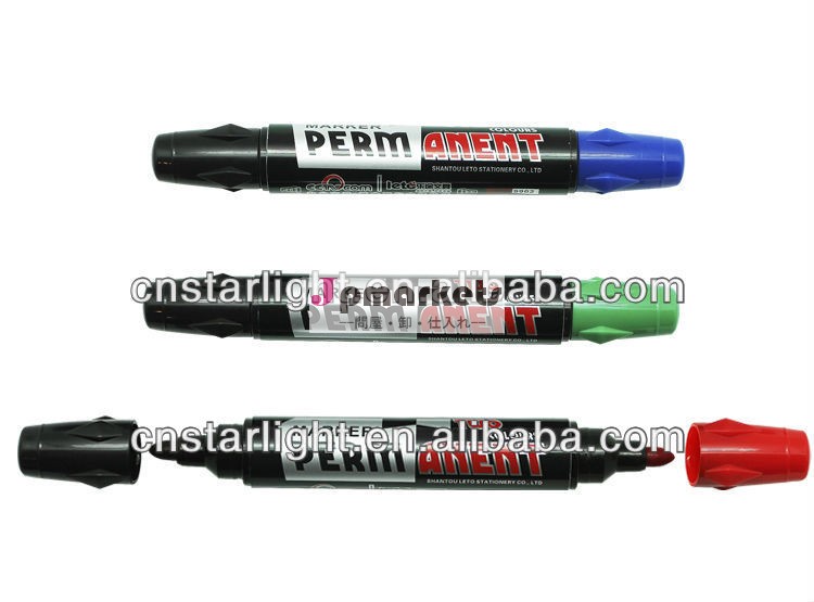 ダブルヘッド油性マーカーパーマネントペンpm-9902パーマネントマーカーペン問屋・仕入れ・卸・卸売り