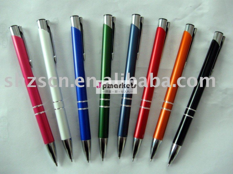 高品質の金属球のペンかかちりと言う音のタイプはまたは細い金属のペンballpen問屋・仕入れ・卸・卸売り
