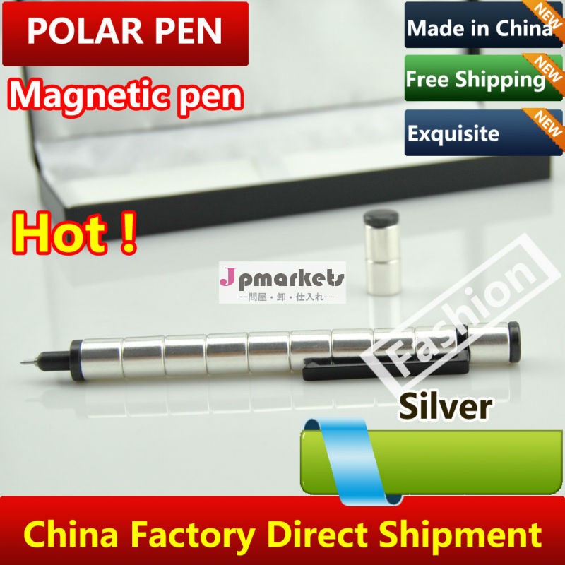 ステンレス鋼は、 磁石をカバー抗- ひびの入った磁気極性無錆在庫でペンマグネットペン問屋・仕入れ・卸・卸売り