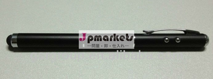人気の複数付きスタイラスペン付ボールペンオプションに対して異なる色問屋・仕入れ・卸・卸売り