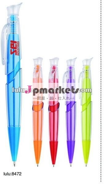 2012の様式のプラスチック球ペン(LU-8472)問屋・仕入れ・卸・卸売り