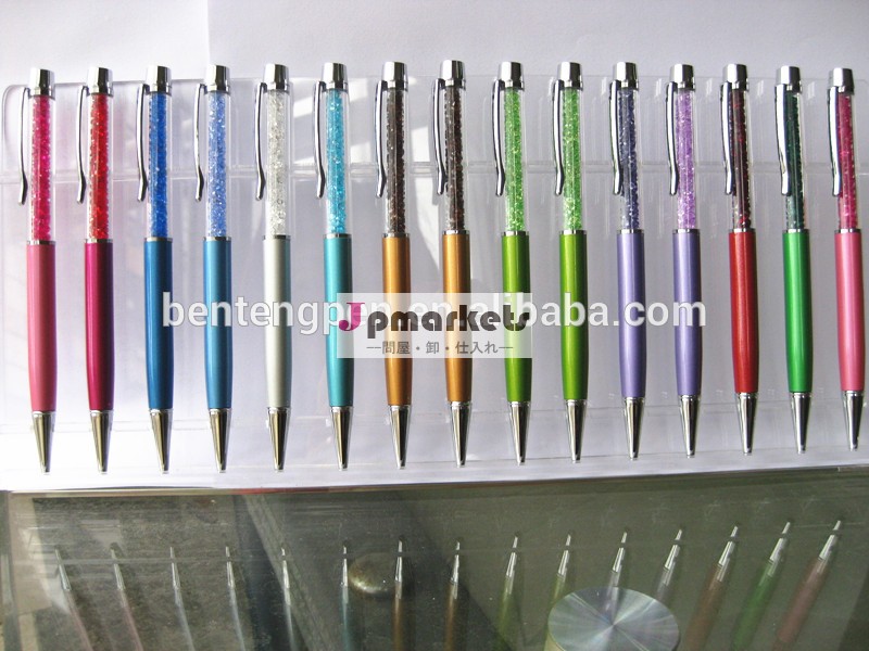 新しい結晶2014年プロモーションペン/カスタムp10204の色の様々なプロモーションペン問屋・仕入れ・卸・卸売り