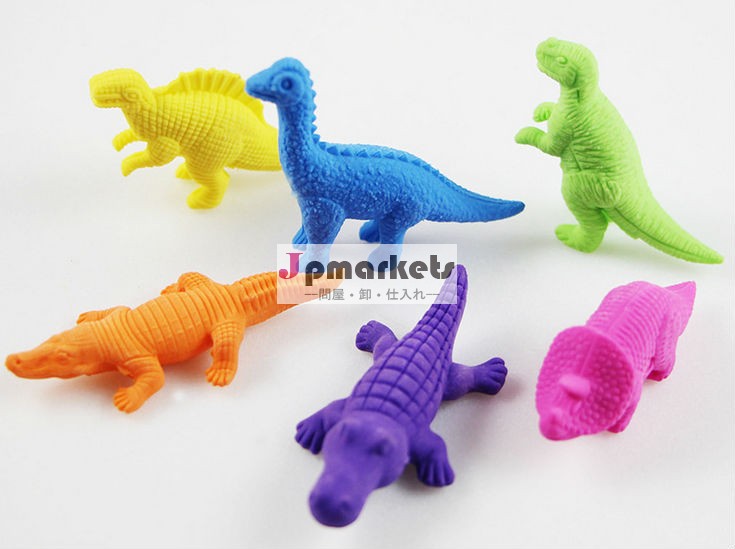 熱い- を安く3d付き消しゴム昇進のための恐竜の設計問屋・仕入れ・卸・卸売り
