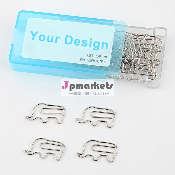 Licheng LKM96 Stationery Set, Fancy Customized Metal Paper Clip問屋・仕入れ・卸・卸売り