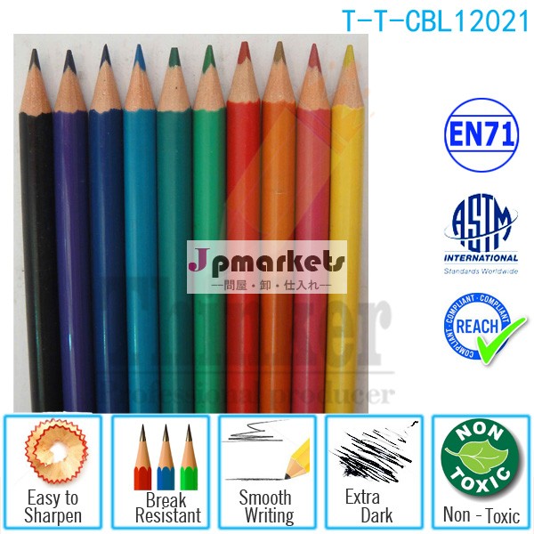 着色された学生のための木製の鉛筆、 卸売色の子供のための鉛筆問屋・仕入れ・卸・卸売り
