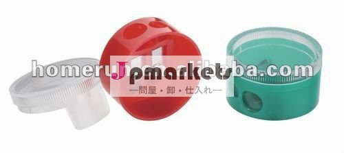 丸型の学校の文房具のプラスチック鉛筆削り問屋・仕入れ・卸・卸売り