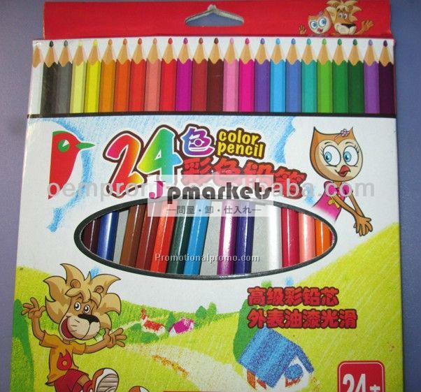 子供のための色の鉛筆24個、 学生問屋・仕入れ・卸・卸売り
