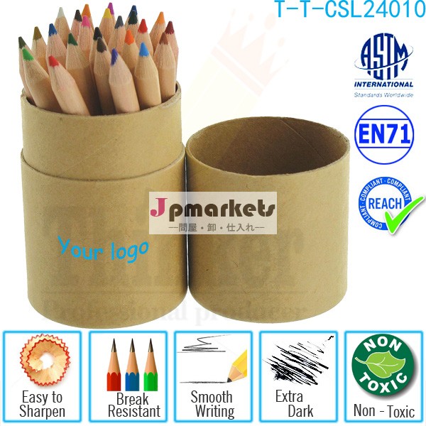 ミニ木製の鉛筆が理想的な書き込みや描画のための最初の演習問屋・仕入れ・卸・卸売り