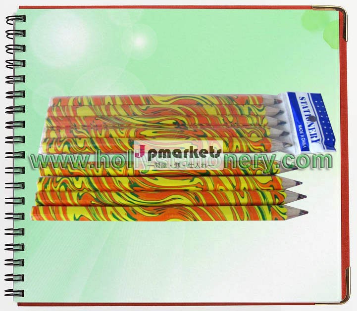 多色六角形の鉛筆セット/多色の鉛筆は袋問屋・仕入れ・卸・卸売り