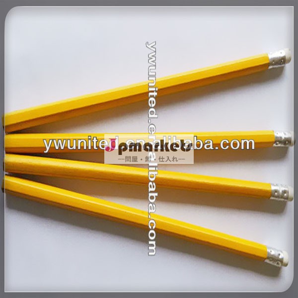 2013hoting高品質のグラファイトhb黄色の鉛筆ゴム問屋・仕入れ・卸・卸売り