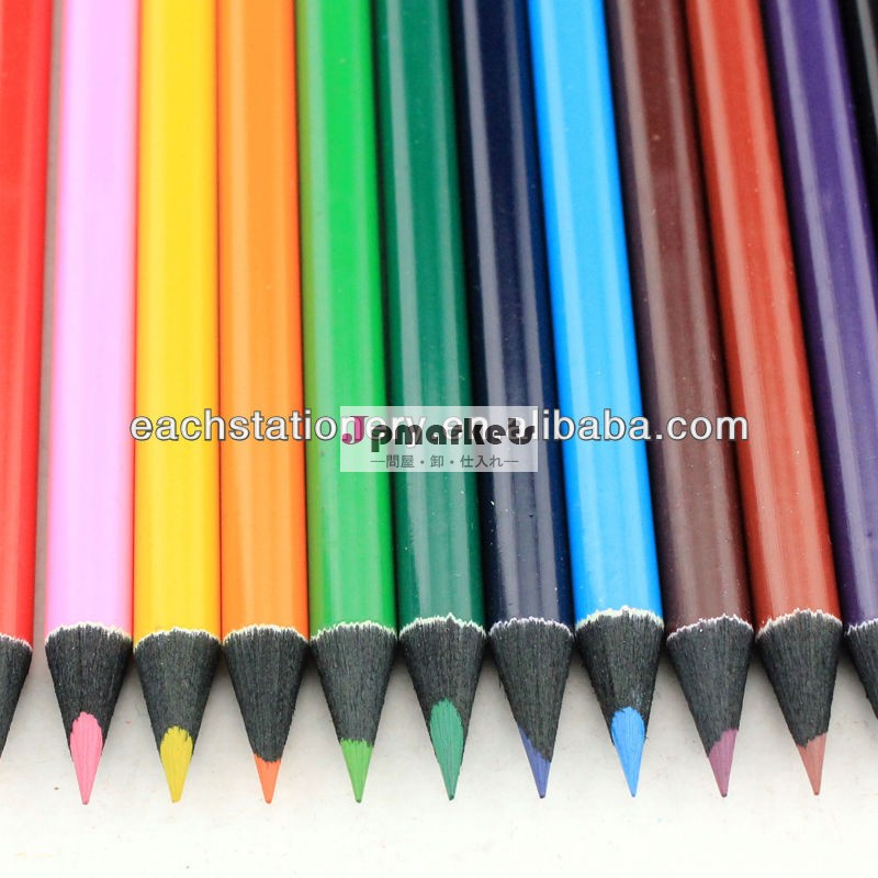 義烏の鉛筆工場hbの鉛筆木製の虹色黒バルクでリード鉛筆プロモーションカラフルな子供のためのロゴ利用できる問屋・仕入れ・卸・卸売り