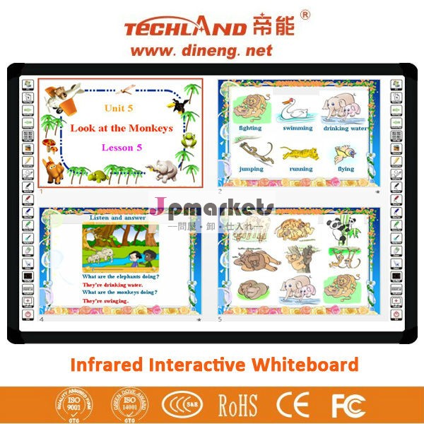 『83光学式タッチスクリーンのインタラクティブホワイトボード/スマートホワイトボードのための学校( tl-7000シリーズ)問屋・仕入れ・卸・卸売り