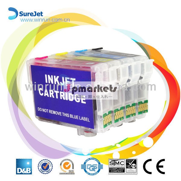 珠海surejetインクジェット互換インクカートリッジ卸売t2703wf-3620dwf3640労働力のためのシリーズdtwf７110dtw7610dwf7620dtwf問屋・仕入れ・卸・卸売り