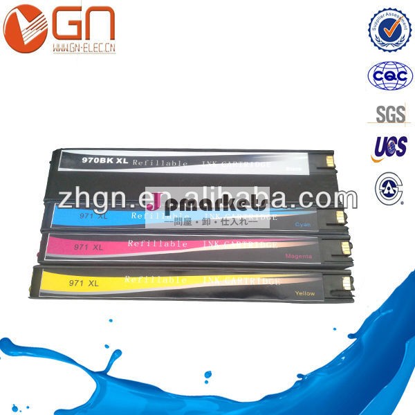 Ink cartridge refill for hp970XL 971XL With original chip and ink for X476dw/X576dw問屋・仕入れ・卸・卸売り