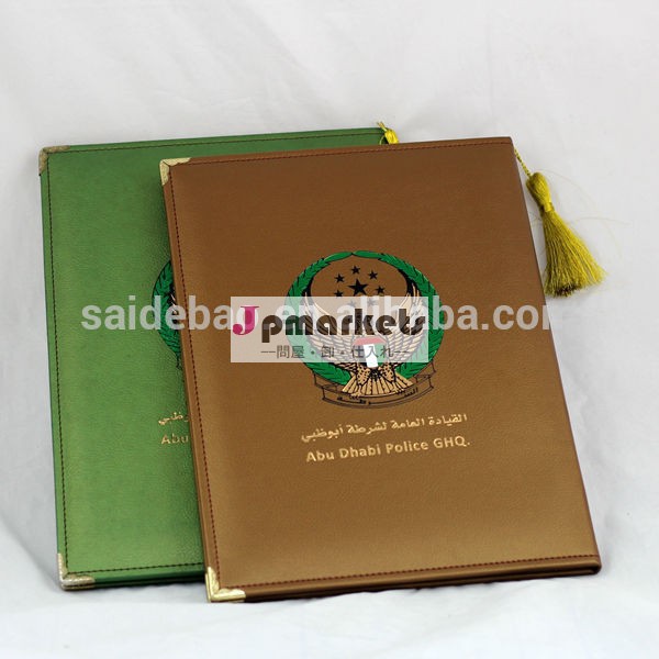 A4 certificate holder/ pu leather certificate holder for sale問屋・仕入れ・卸・卸売り