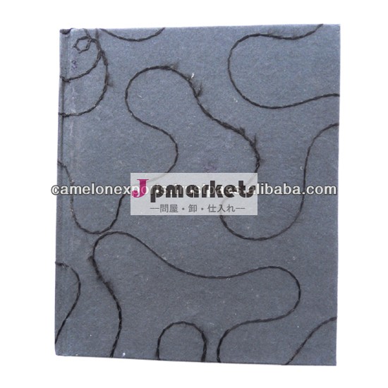 インドの製造、 木質/酸フリーリサイクルコットン紙エコフレンドリーな素敵なハンドメイド刺繍デザインのギフトの日記。問屋・仕入れ・卸・卸売り