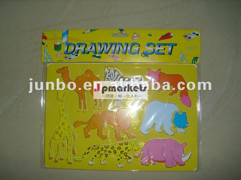 プラスチック動物の図面ステンシル問屋・仕入れ・卸・卸売り