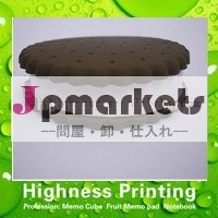 創造的な形の付箋3dクッキー/中国で作られたノートポストそれ問屋・仕入れ・卸・卸売り
