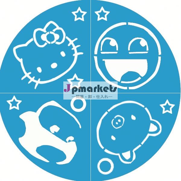 ファッションデザイン眉ステンシルキットプラスチック文字ステンシル定規問屋・仕入れ・卸・卸売り