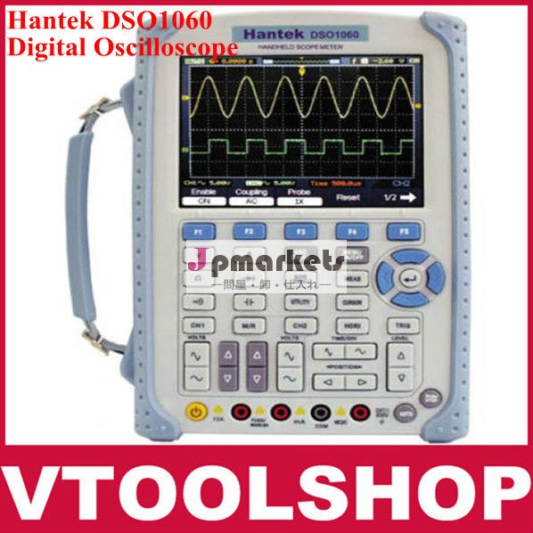 高品質2013dso1060とマルチメータデジタルオシロスコープhantek60mhz250ms/s2チャンネル5.7" lcd問屋・仕入れ・卸・卸売り